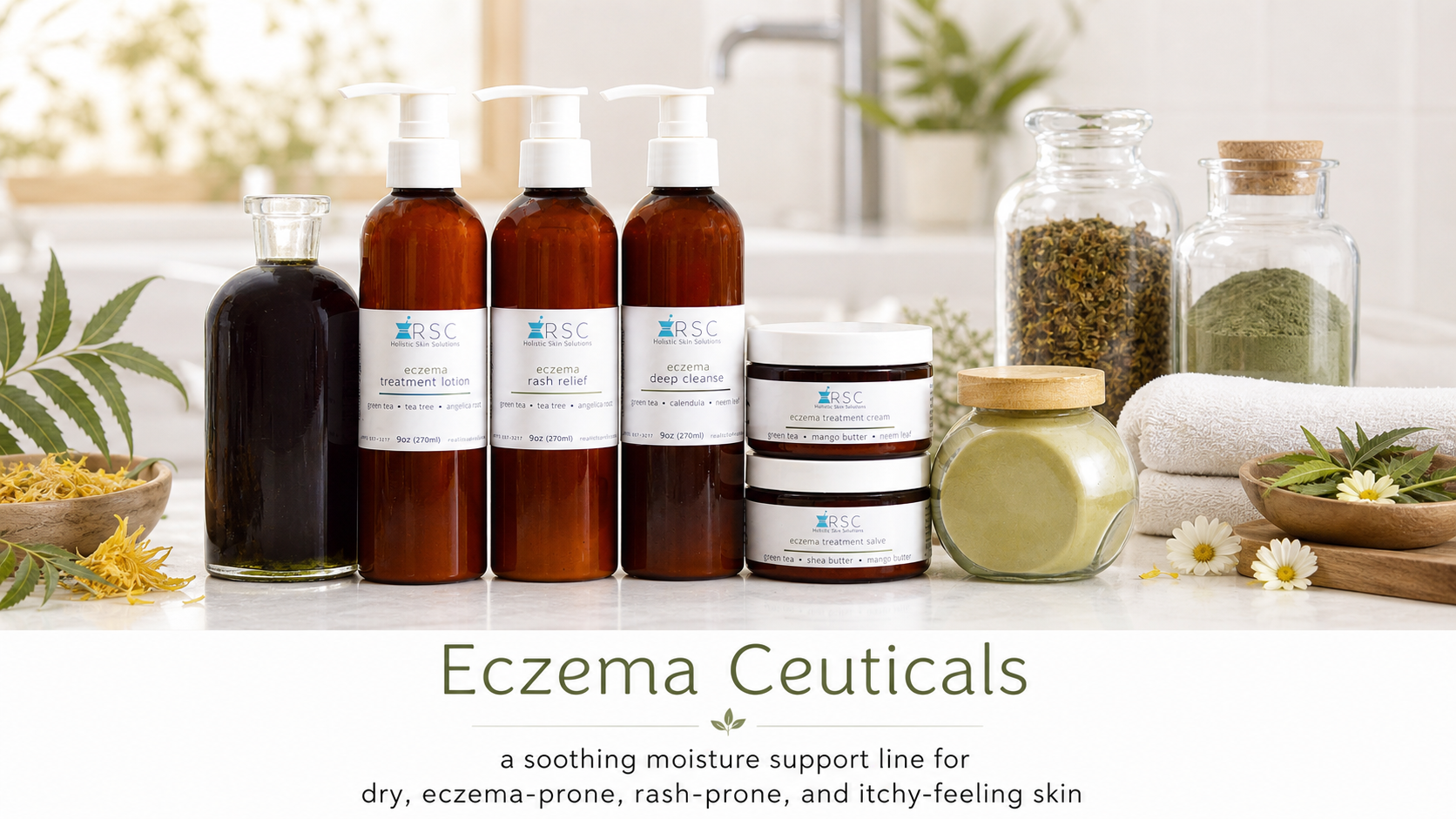Eczema Ceuticals psoriasis dry flaky skin itchy skin neem seed oil