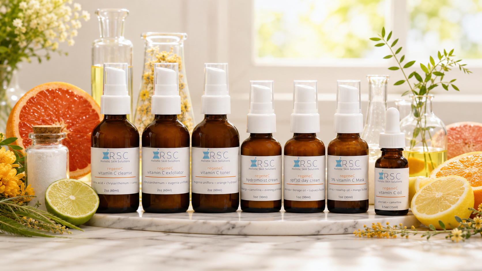 RegeneC Ceuticals fine lines age spots scarring uneven tone meadowfoam seed oil