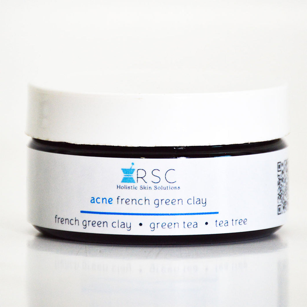Acne French Green Clay Mask 2oz