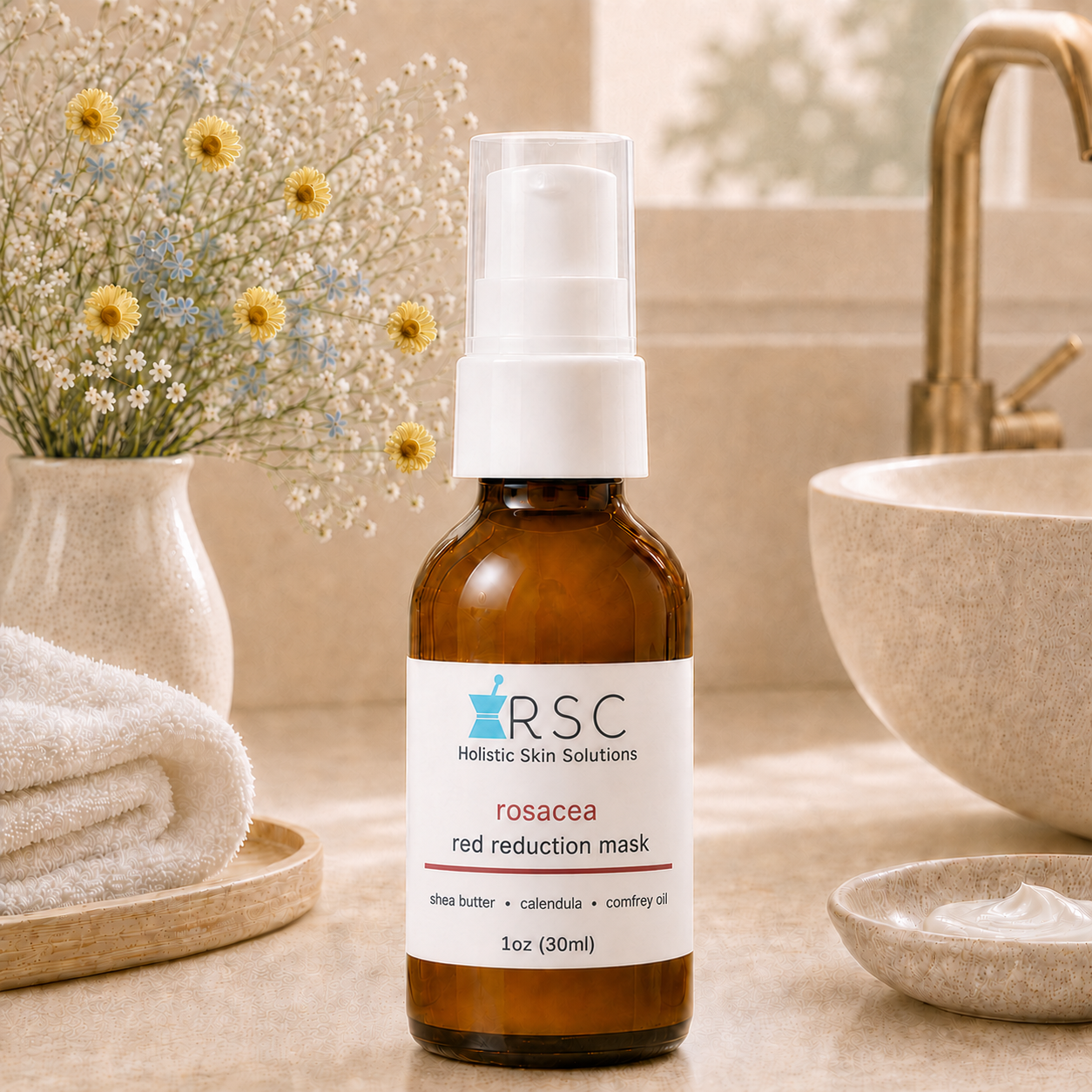Rosacea Red Reduction Mask