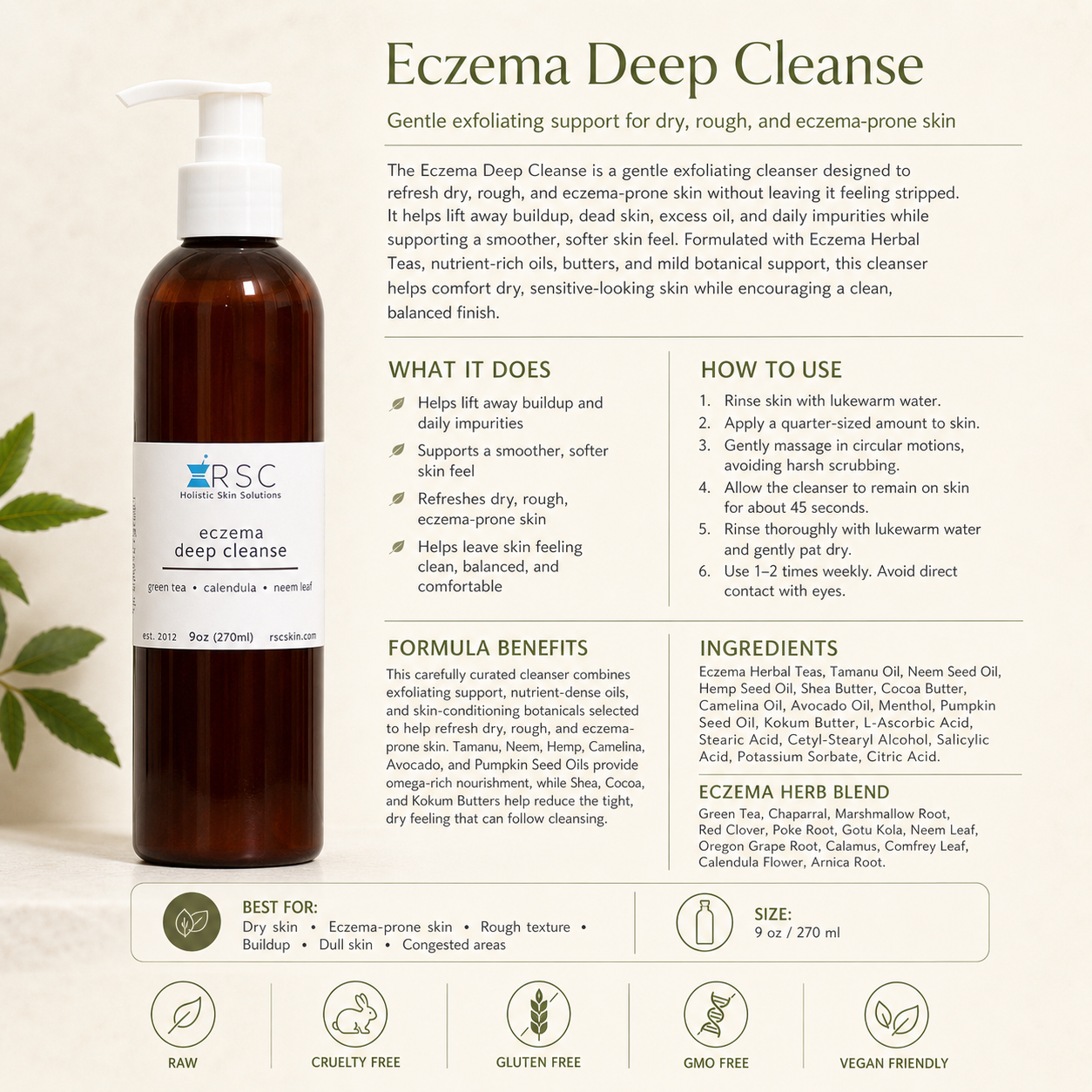 Eczema Deep Cleanse