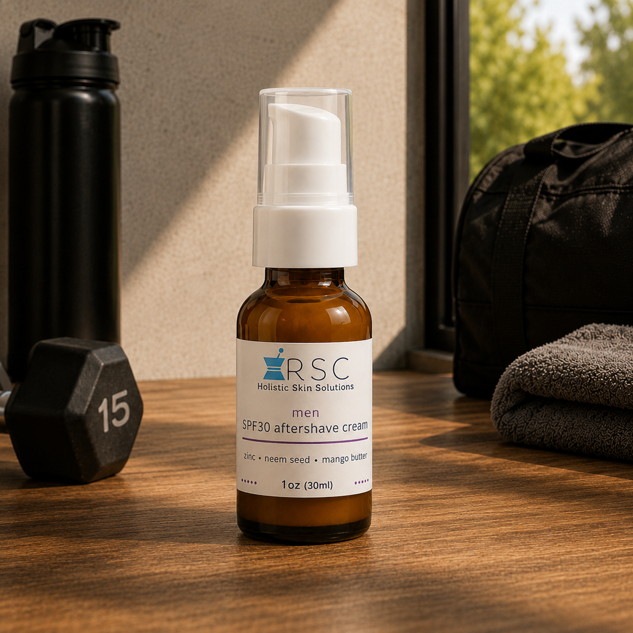 Men's SPF30+ After-Shave Cream
