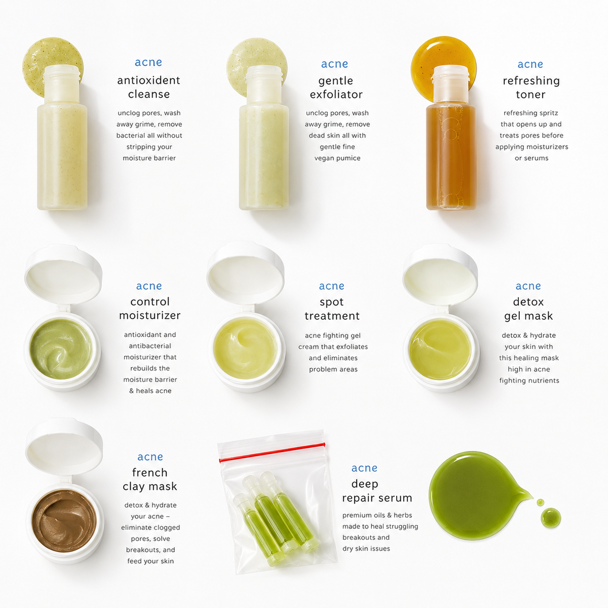 Acne Sampler